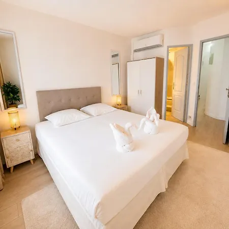 公寓 Cosy 2 Bedrooms 2 Bathrooms - 1 Min Palais & Beaches *